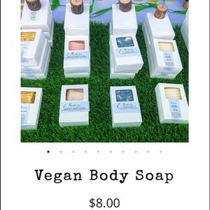 Vegan honey dew scented body soap
